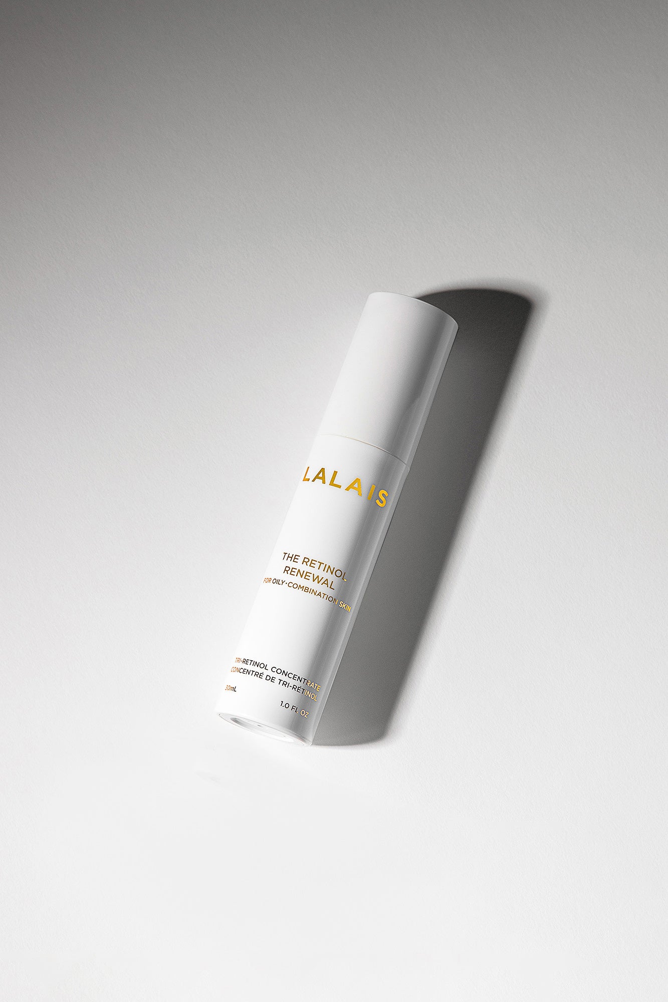 Retinol renewal Lalais product on a white background