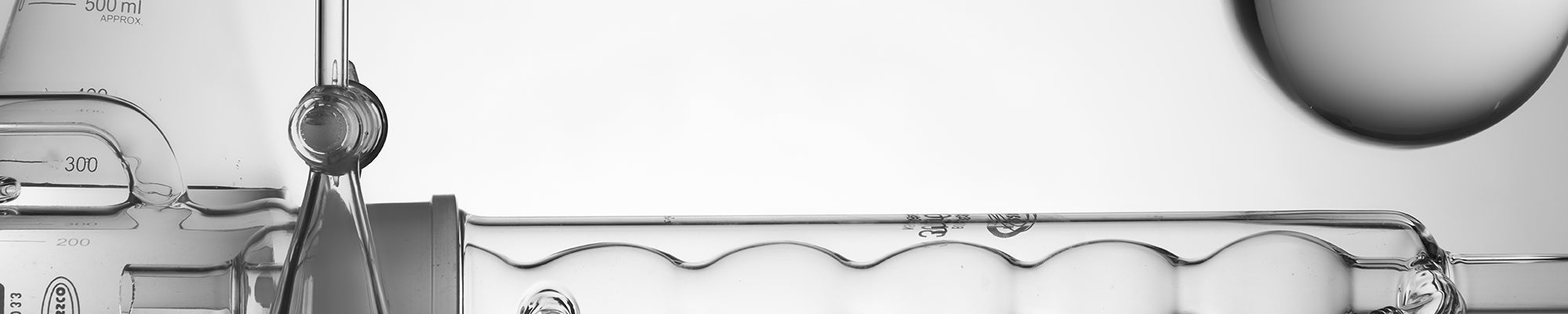 clear and clean empty beakers