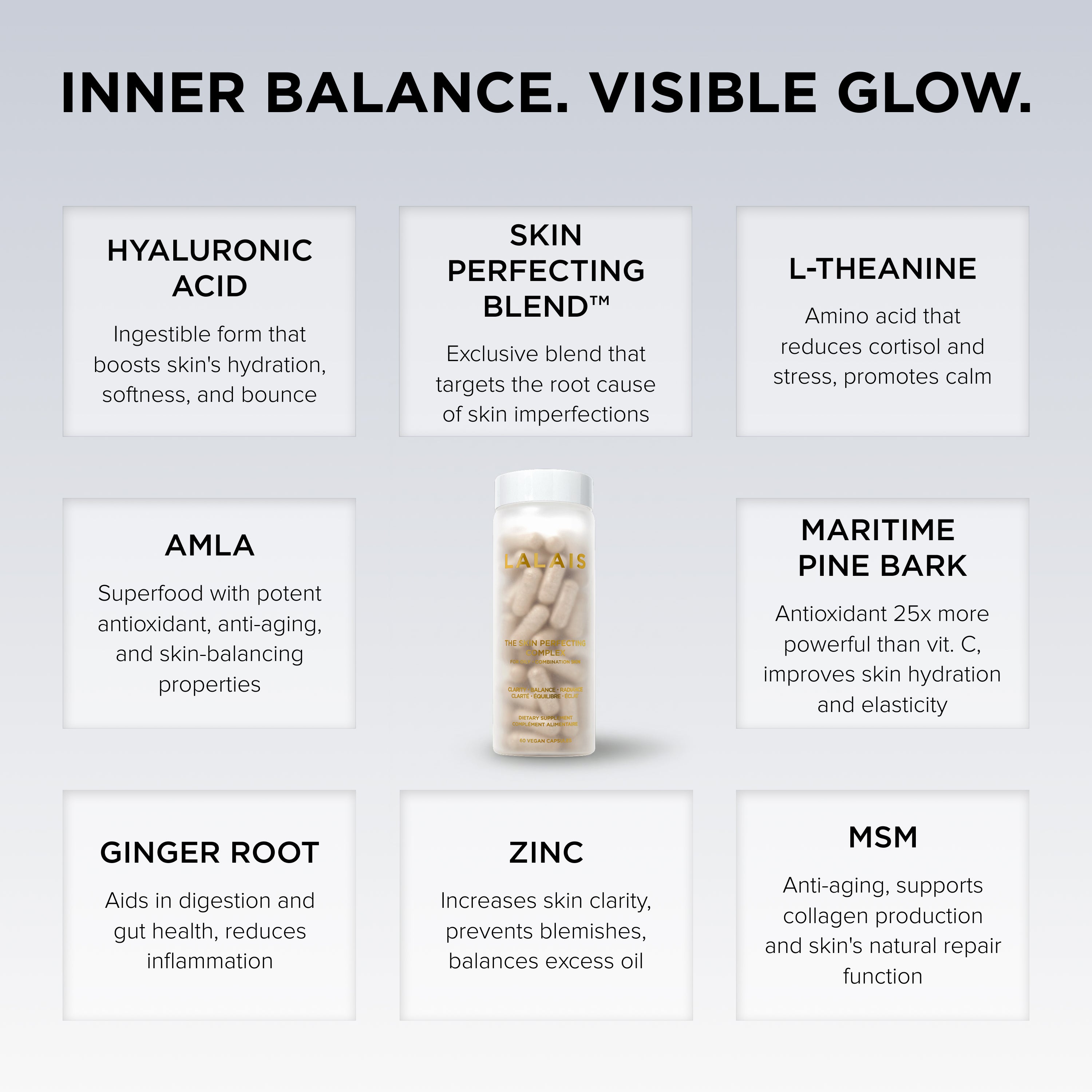 Daily Skin Perfecting Supplement | Balance, Clarity, and Vitality