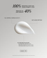 Perfect Serum reduces oil and shine by 40%