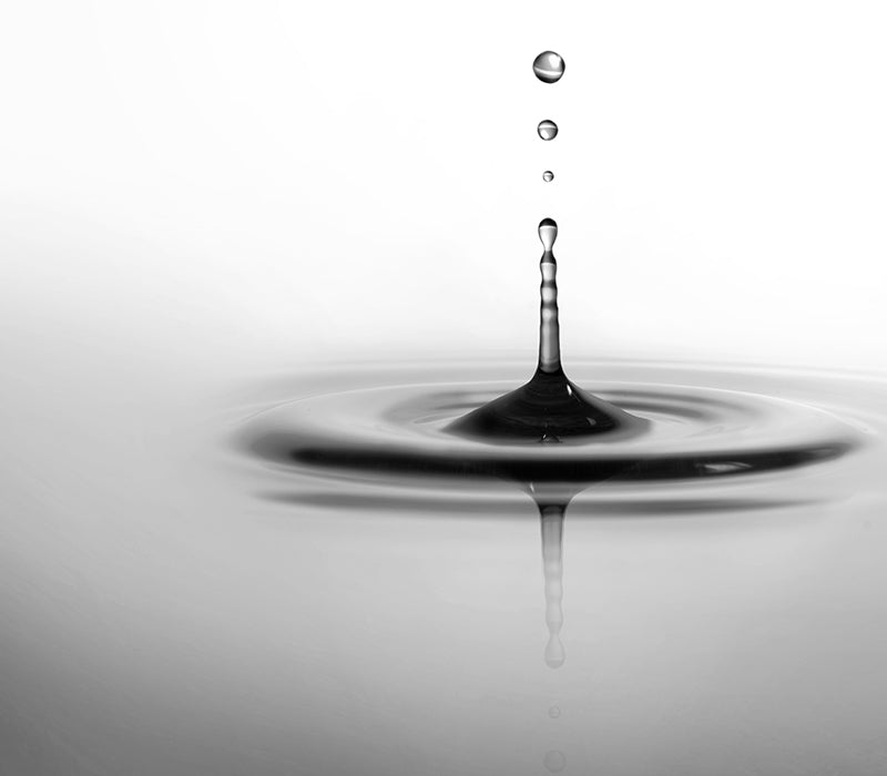 water droplet bounce